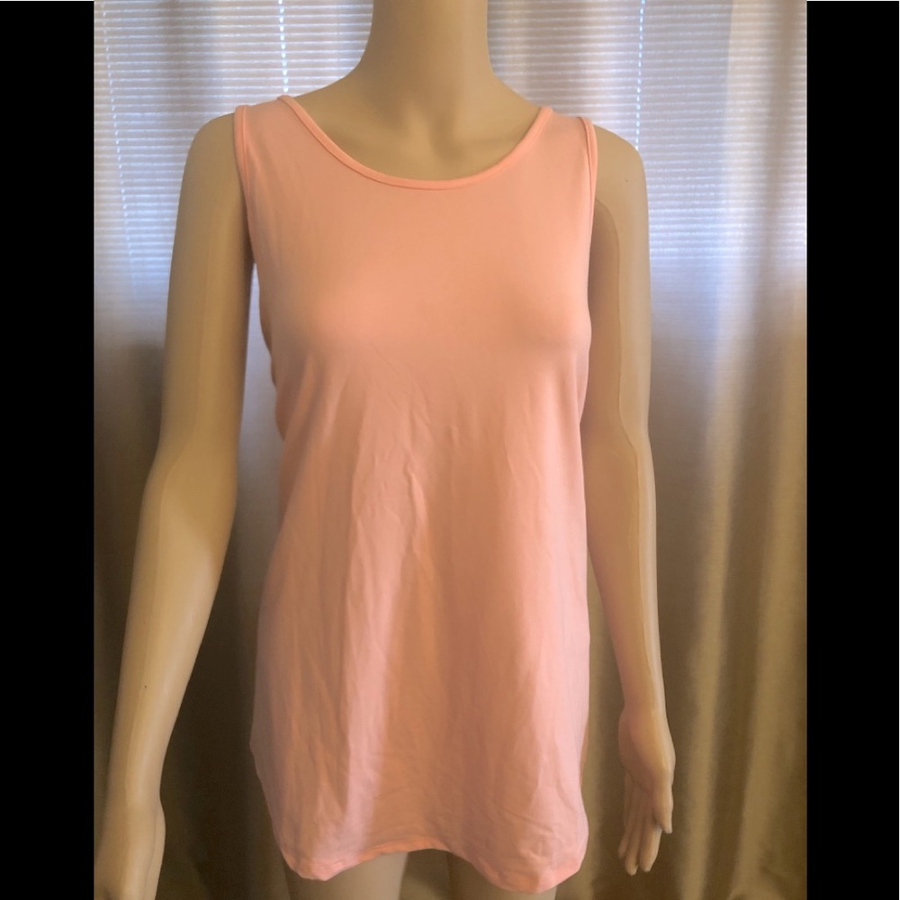 Open back tank top